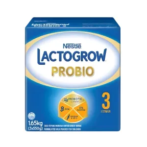 Nestlé Lactogrow Probio 3 Baby Milk Infant Formula 1-3 Years 1.65 Kg
